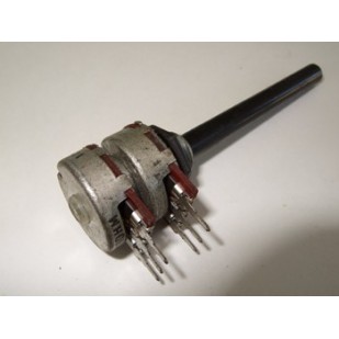 POTENTIOMETRE 2x10K OHMS LIN.