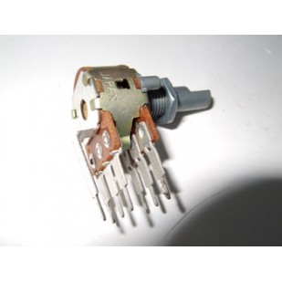 POTENTIOMETRE 2X100K OHMS LOG.