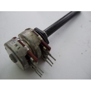 POTENTIOMETRE 2X1MG OHMS LIN.