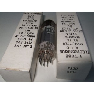 TUBE E84L .EL84 2 TUBES...