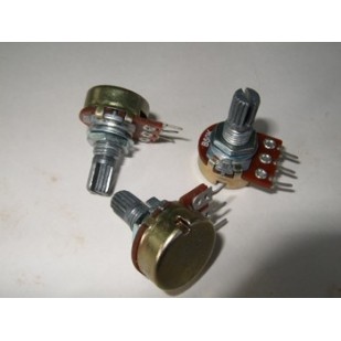 potentiomètres axes cannelé...