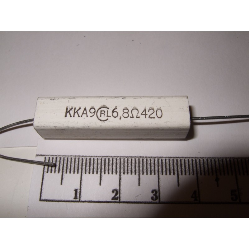 RESISTANCE DE PUISSANCE 6.8 ohms RESISTANCE DE PUISSANCE 6.8 ohms
