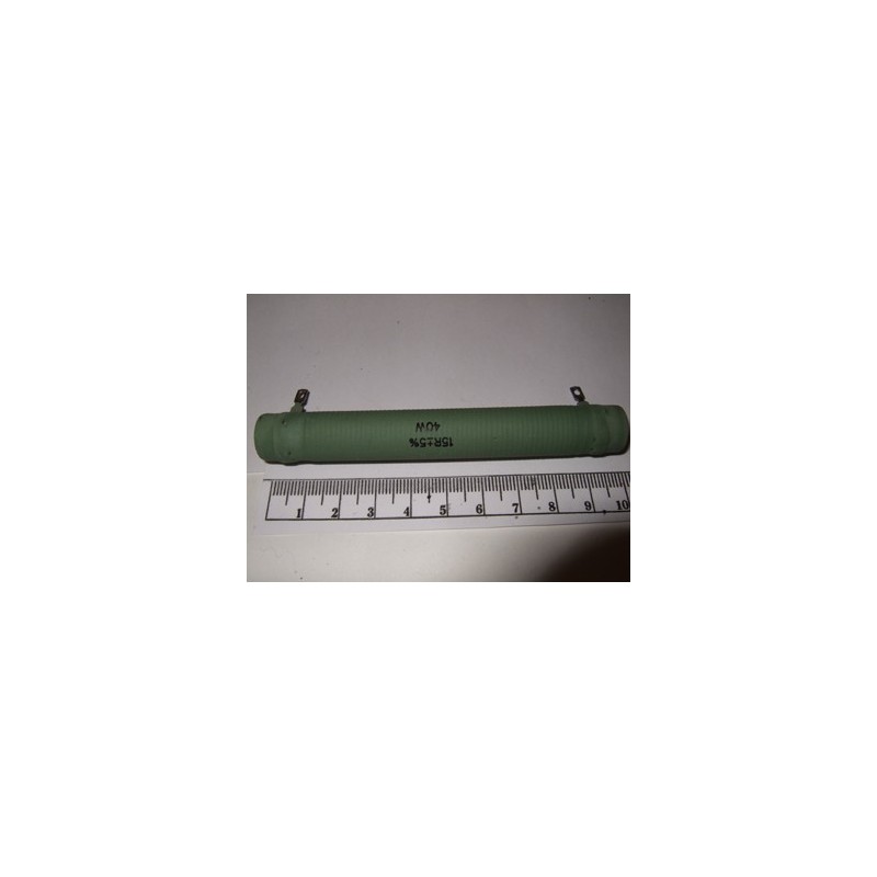 RESISTANCE DE PUISSANCE 15 ohms RESISTANCE DE PUISSANCE 15 ohms