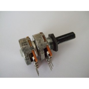 POTENTIOMETRE 2x 220KOHMS LOG.