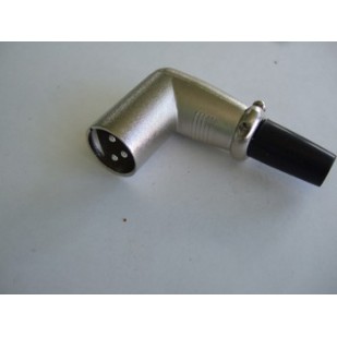 XLR MALE COUDE