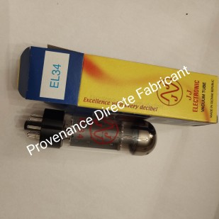 TUBE  EL34 JJ provenance...