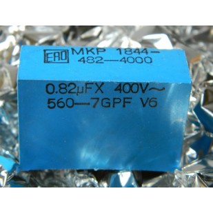 0,82µF 400V~ ERO MKP 