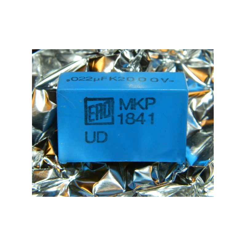 0.022µF 2000V +/-5% ERO MKP 0.022µF 2000V +/-5% ERO MKP