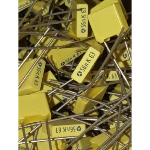 condensateur 56 nf 63v 5.08