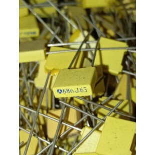 condensateur 68nf  63v  5.08