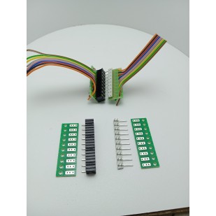 connecteur mal et femelle +...