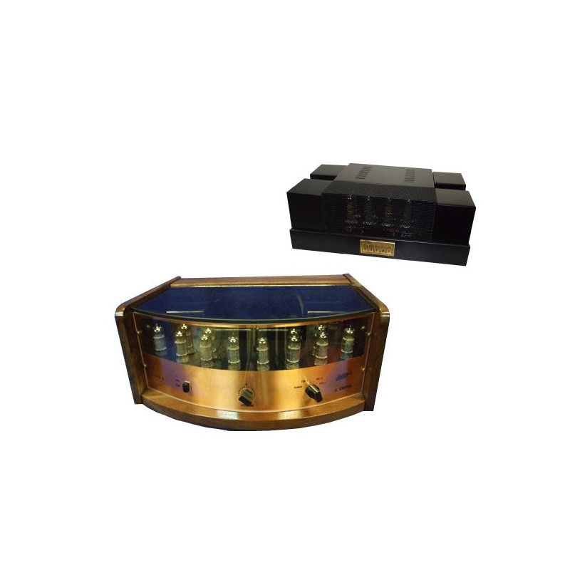 Super cristal 2x15watts "classe A" push-pull avec alimentation à tubes Super cristal 2x15watts "classe A" push-pull avec alimentation à tubes