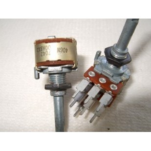 POTENTIOMETRE 2X100KB LOG.