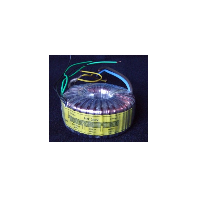 Transformateur torique 235-2x6volts Transformateur torique 235-2x6volts